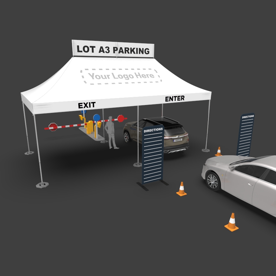 drive-thru two way temperature check solution for covid-19